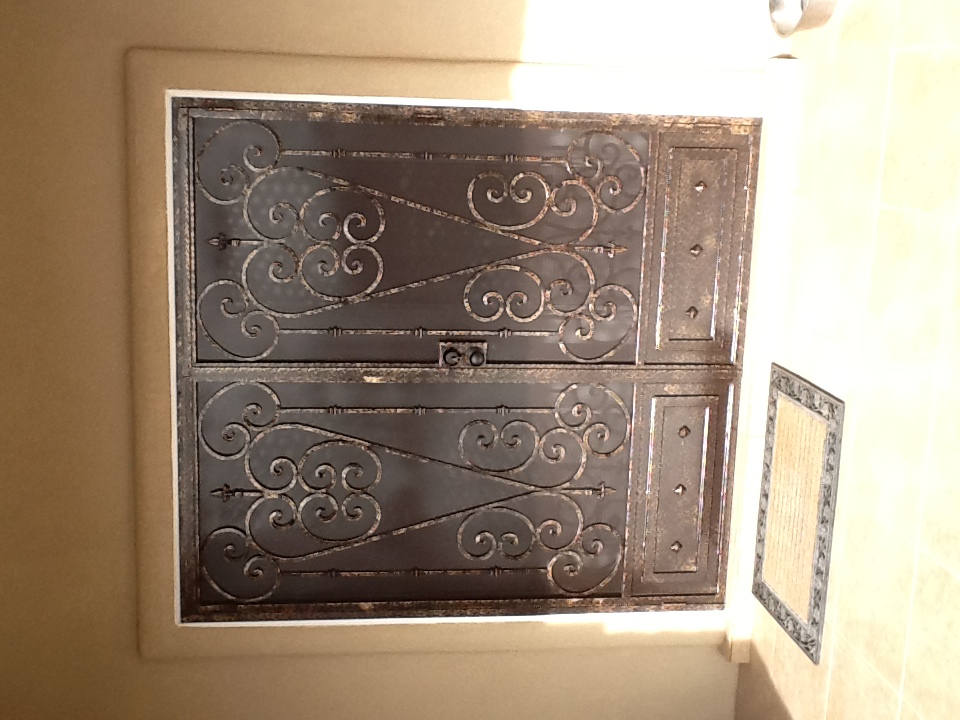 El Paso Custom Iron Works Custom Iron Security Doors